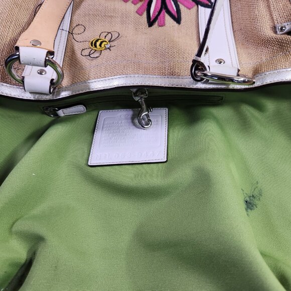 Euc Coach Bumble Bee Limited Edition 2005 Handbag - Picture 16 of 16